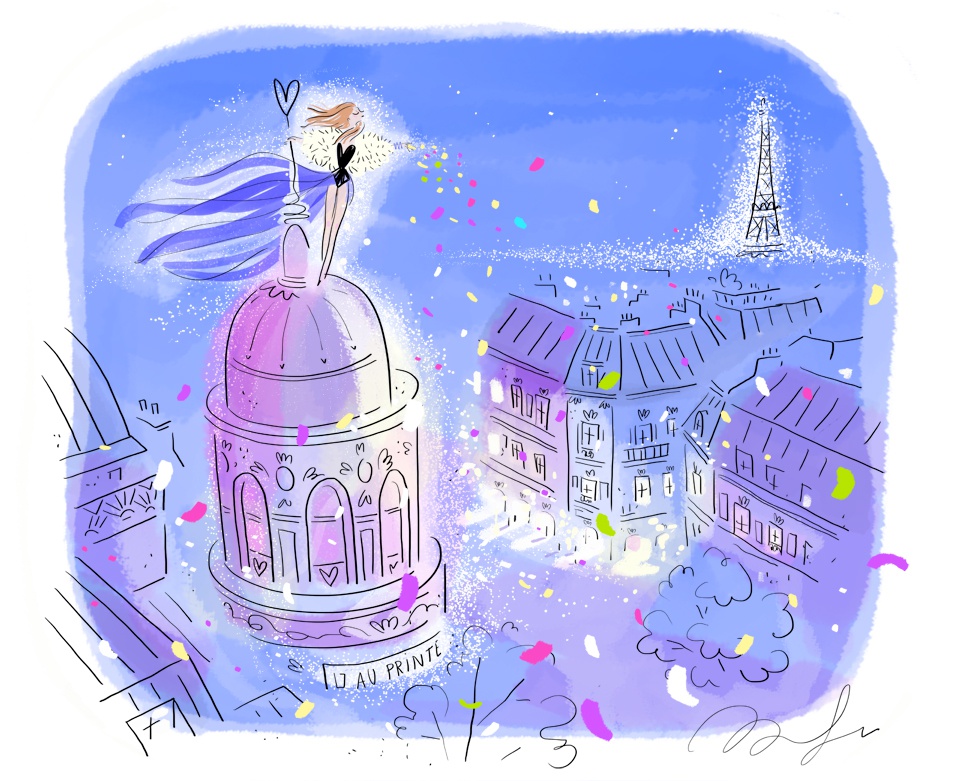 illustration magalie F vue paris.jpg - Magalie F | Virginie